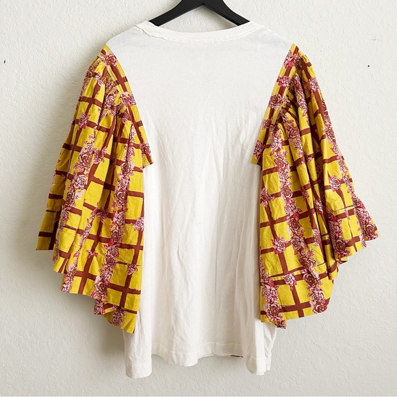 FREE PEOPLE Folklore Tee Wide Sleeve - Picture 4 of 6